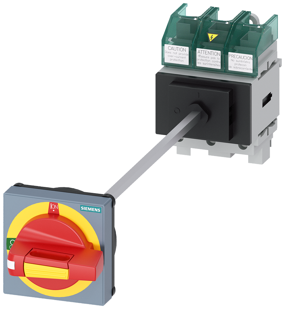 SECCIONADOR DE CORTE EM CARGA 3LD5 UL INTERRUPTOR DE PARADA DE EMER 3LD52100TK13 SIEMENS