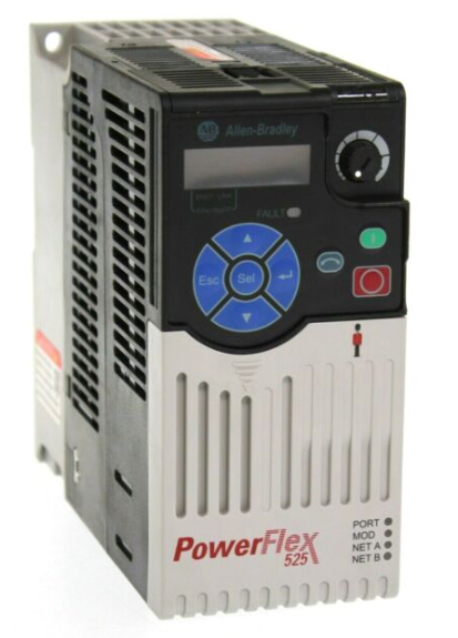 [Imagem do produto INVERSOR  DE FREQUÊNCIA MONOFÁSICO 0.75KW 4.8A 240V 50/60HZ 25BA4P8N104 ROCKWELL ALLEN BRADLEY]