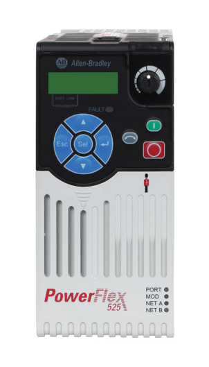 [Imagem INVERSOR DE FREQUÊNCIA TRIFÁSICO 2.2KW 6A 480V50/60HZ 25BD6P0N104 ROCKWELL ALLEN BRADLEY]