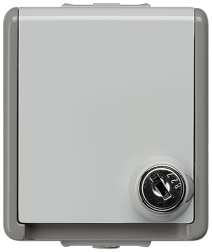 FLÄCHE IP44 MONTAGEM À SUPERFÍCIE TOMADA SCHUKO FECHÁVEL EM PACOTE DUPLO 5UB4716 SIEMENS