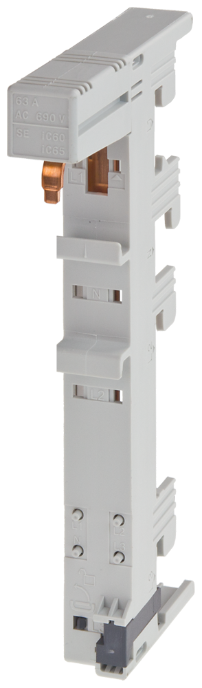 ADAPTADOR MCB 63A DE 1 POLO 18X 160MM 8US16242FK02 SIEMENS