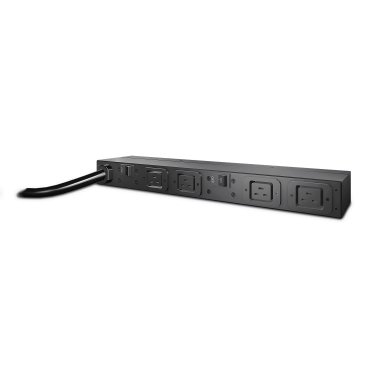 [Imagem PDU (UDE) PARA RACK BÁSICA DE 1 U 30 A 208 V (4) C19 AP9570 SCHNEIDER]