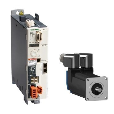 [Imagem do produto SERVODRIVE - SERCOS III - 0.5 KW - 115/200/240 VAC - INM 3 A - IPICO 9 A - MONOFÁSICO - LXM32SU90M2 SCHNEIDER]