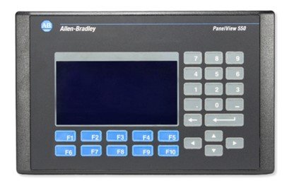 [Imagem PAINEL IHM MONOCROMÁTICO 5POL 120V/240V 50/60HZ 2711K5A20 ROCKWELL ALLEN BRADLEY]