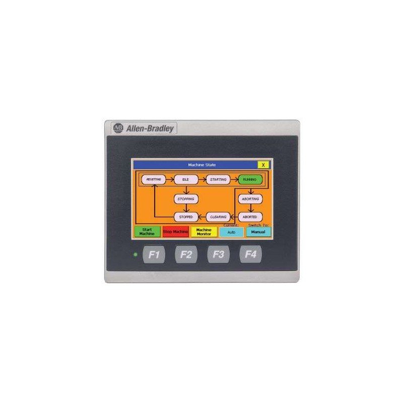 [Imagem IHM PANELVIEW 800 4,3POL 2711RT4T ROCKWELL ALLEN BRADLEY]