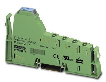 [Imagem MÓDULO DE ENTRADA DIGITAL 2DI 24VCC IBIL24DI2 2726201 PHOENIX CONTACT]