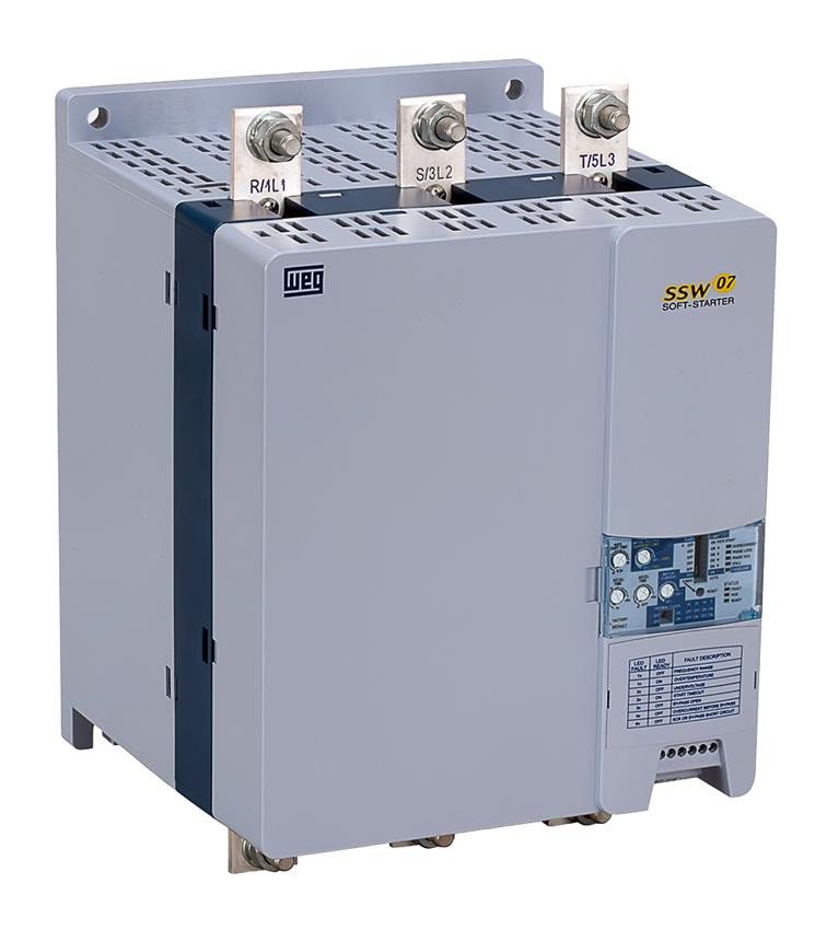 [Imagem CHAVE DE PARTIDA TRIFÁSICO 255A 220/575V 50/60HZ SSW070255T5SH1Z WEG]