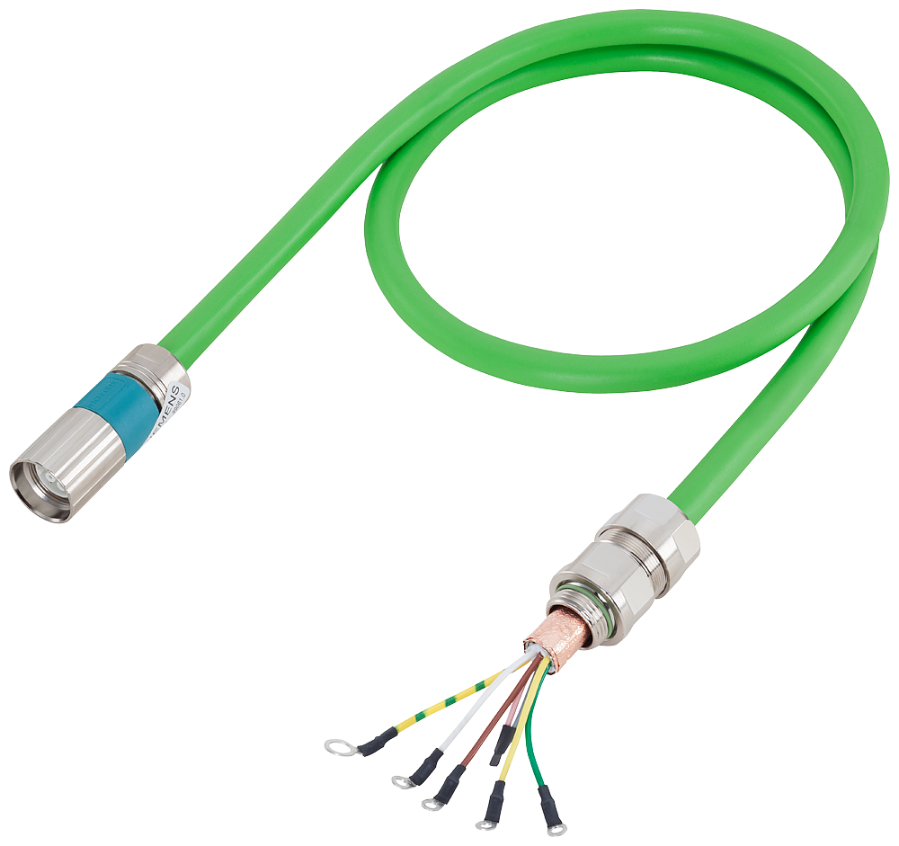 [Imagem CABO SINAL 2M COM CONECTORES 6FX80024AA211AC0 SIEMENS]