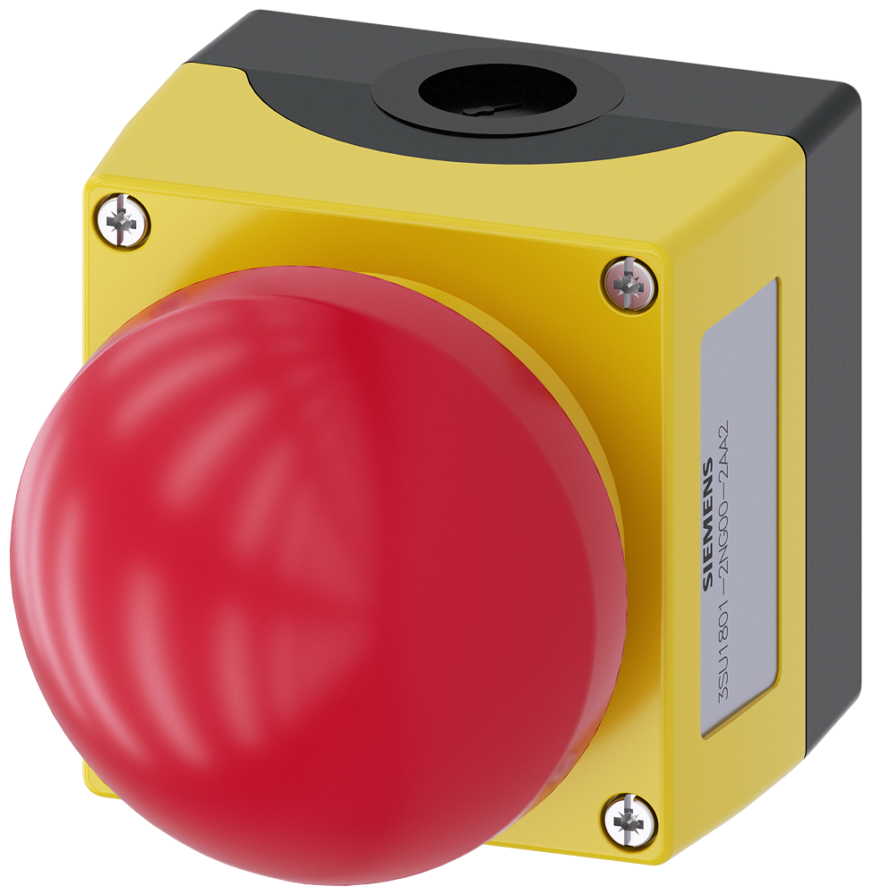 [Imagem do produto CARCAÇA PARA APARELHO DE COMANDO, 22MM, REDONDA, PLÁSTICO, PARTE SUPERIOR DA ... 3SU18012NG002AA2 SIEMENS]