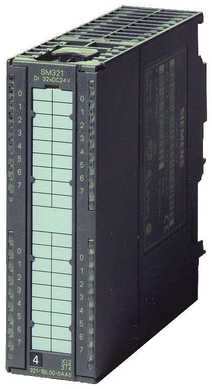 [Imagem do produto MÓDULO ENTRADA DIGITAL SM 321 ISOLADA 16DI 48/125V DC 1X20 PÓLOS SIMATIC S7-300 6ES73211CH200AA0 SIEMENS]