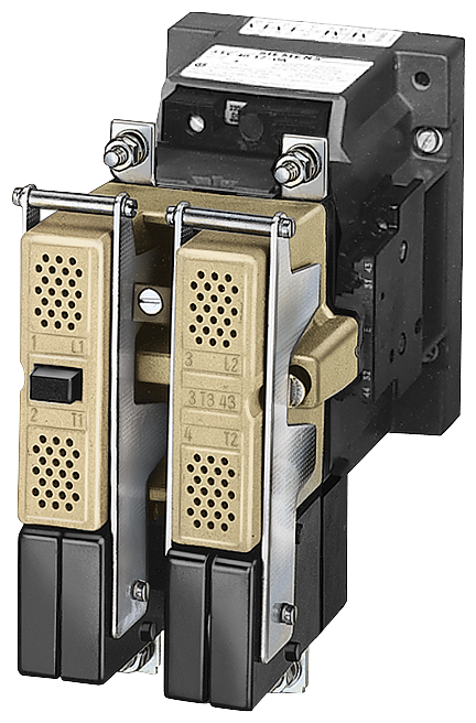 CONTATOR DC-3/DC-5 75 A DE 2 POLOS 220 V CA 50 HZ / 264 V CA 60 HZ CON 3TC48140BM0 SIEMENS