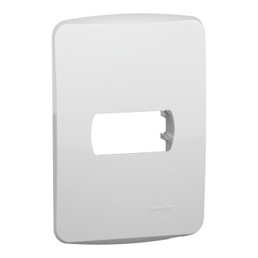 [Imagem PLACA 4X2 1 POSTO COM SUPORTE MILUZ S3B57210 SCHNEIDER]