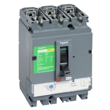 [Imagem do produto DISJUNTOR EASYPACT CVS100F TM25D 3P CVS100F3025 SCHNEIDER]