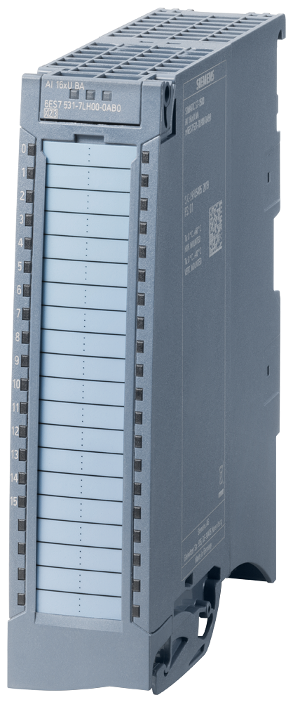 [Imagem do produto MÓDULO ET200MP ANALÓGICO AI 16XU BA 6ES75317LH000AB0 SIEMENS]