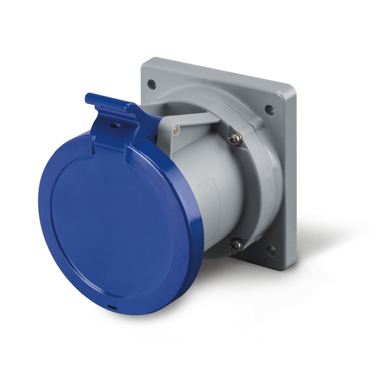 [Imagem do produto TOMADA DE EMBUTIR 3P+N+T IP44/IP54 63A 9H 423.6365 SCAME]