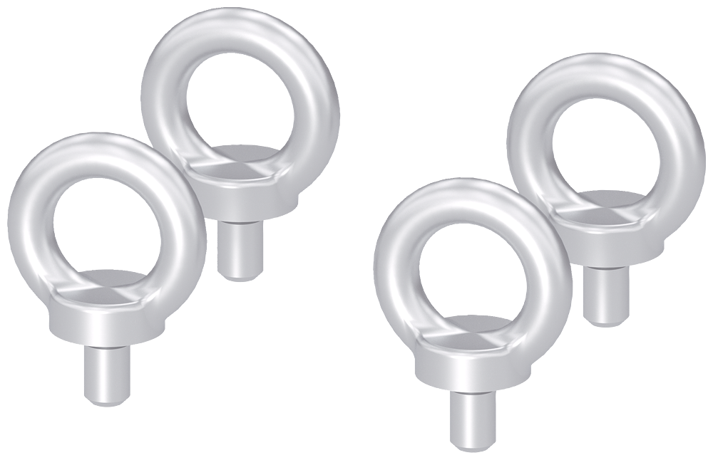 PARAFUSO S OLHAIS DIN 580 M12 C15E 1 CONJUNTO=4 PEÇAS 8LK94003AA74 SIEMENS