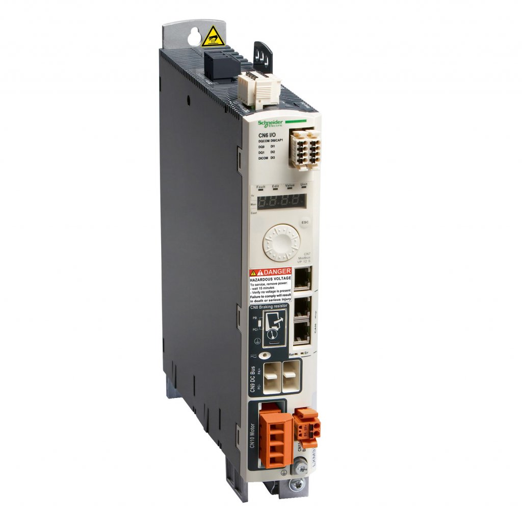 [Imagem SERVO ACIONAMENTO LEXIUM 32, TRIFÁSICO 380VCA - 480VCA, 0,9KW, LXM32AD12N4 SCHNEIDER]