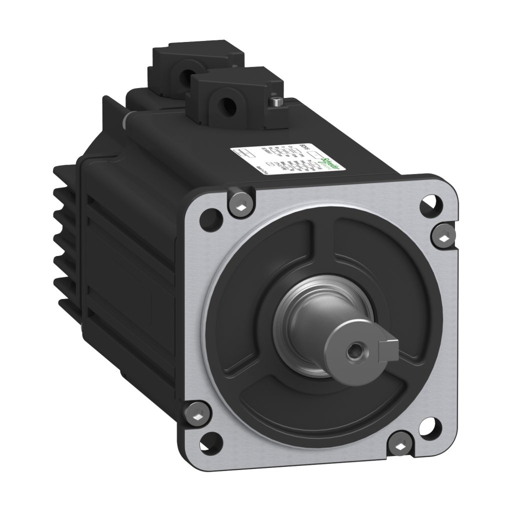 [Imagem MOTOR BCH16 23 BITS FLANGE 80MM EIXO 19MM 1KW BAIXA INÉRCIA 3000RPM 220VAC BCH16LF10332A5C2 SCHNEIDER]