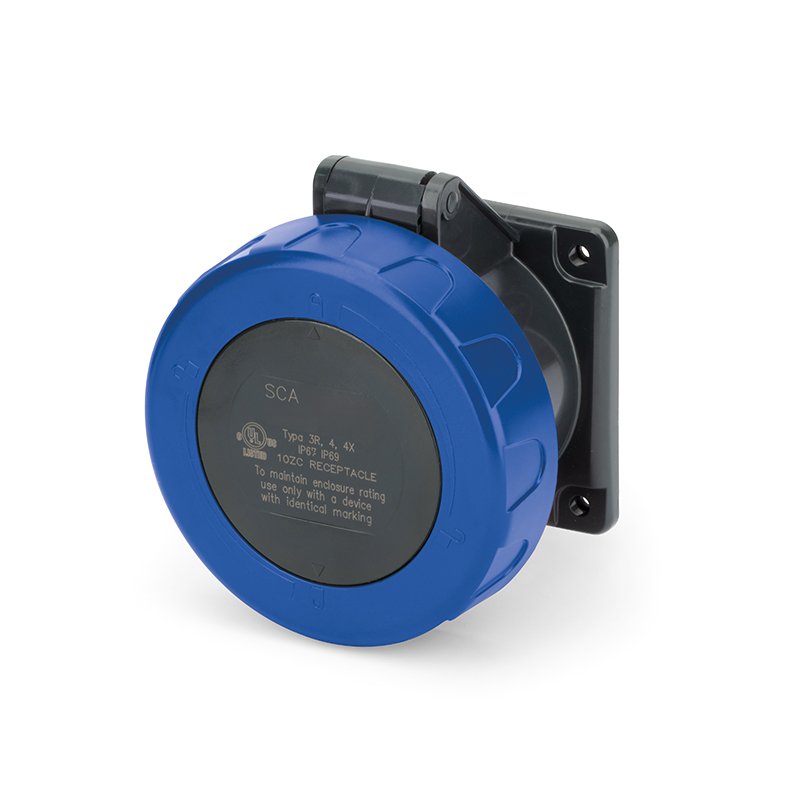 [Imagem do produto TOMADA FIXA  30A 4P 5W 9H IP67 SCA530R9W SCAME]