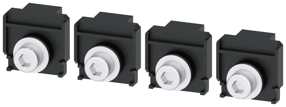 CONEXÃO PLANA DE PARAFUSO 4 PÇS. PARA 3VA5/6 400/600 3VA94740QA00 SIEMENS