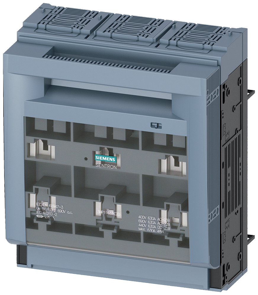 [Imagem CHAVE SECCIONADORA TRIPOLAR  630A 3NP11631BC20 SIEMENS]