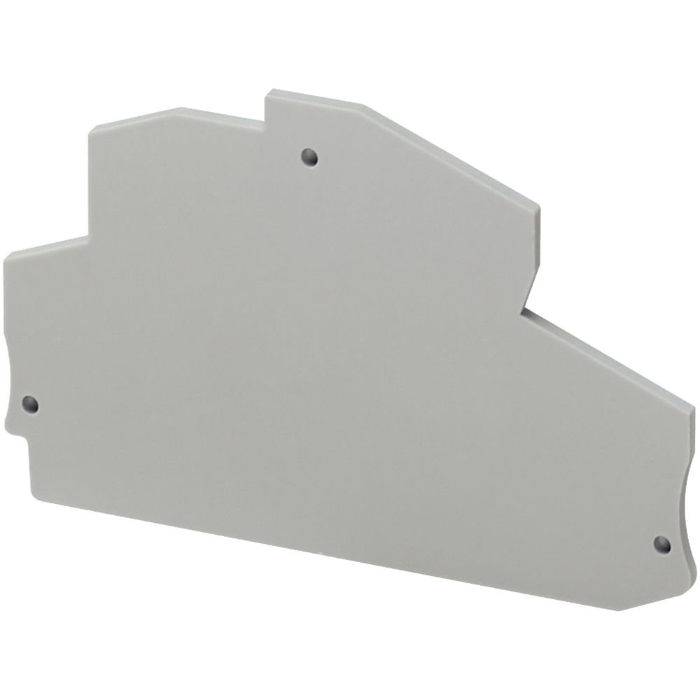 [Imagem PLACA DA EXTREMIDADE PARA CONECTOR MOLA 2 NÍVEIS 2.5MM2 4P NSYTRACRE24 SCHNEIDER]