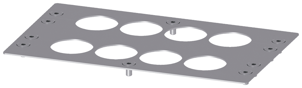ELEMENTO DE MÓDULO IP54 VERSÃO: BUCHAS 8X38MM (VERSÃO ANTIGA) 8LK23000AA24 SIEMENS