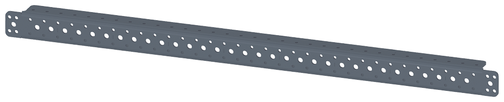 CALHA DE SUPORTE CARGA PESADA C: 900 MM GALVANIZADA 8MF10902AH60 SIEMENS
