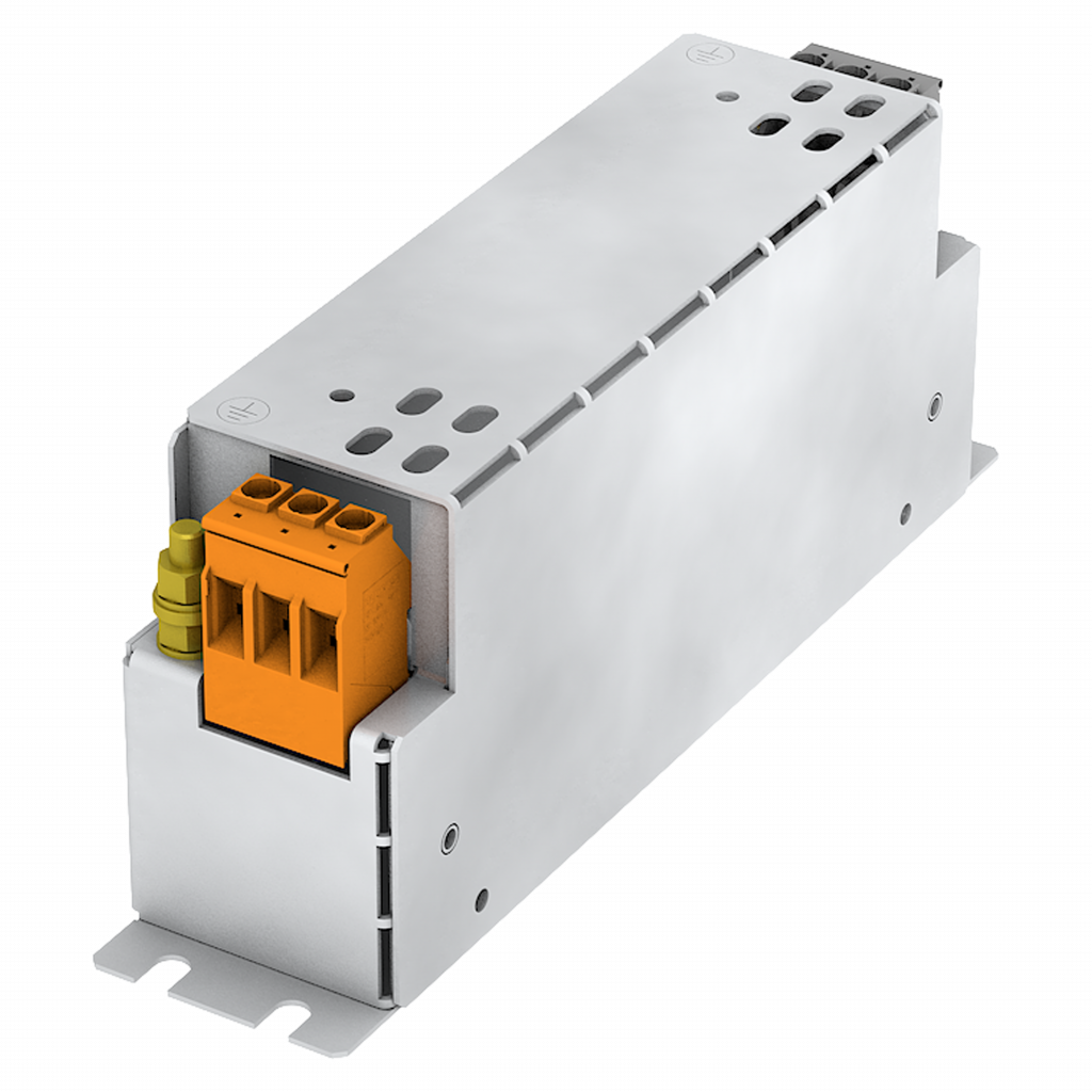 [Imagem FILTRO DE LINHA TRIFÁSICO 100KW 75A 250/300V 50/60HZ EURODRIVE]