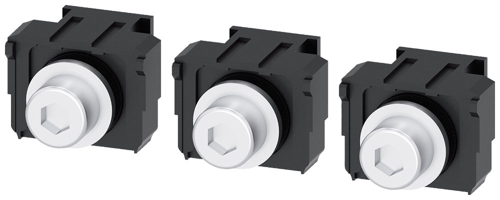 [Imagem CONEXÃO PLANA DE PARAFUSO 3 PEÇAS ACESSÓRIOS PARA: 3VA1 250 3VA92130QA00 SIEMENS]