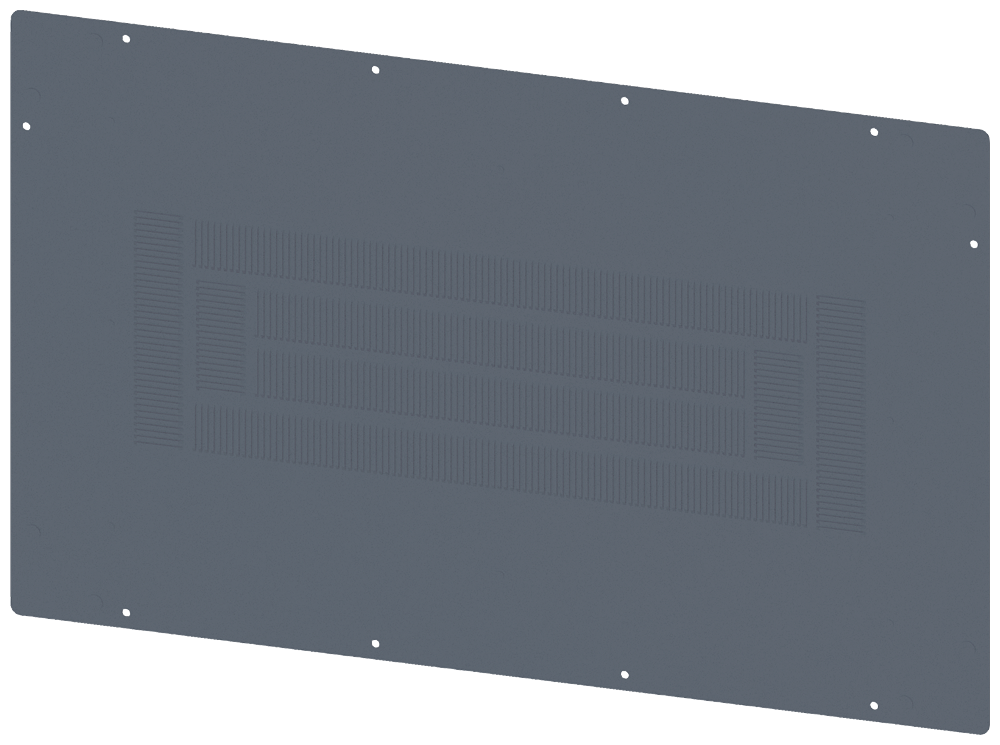TETO COM ABERTURAS DE VENTILAÇÃO COM ABERTURAS DE VENTILAÇÃO IP40 8MF10852UD300A SIEMENS
