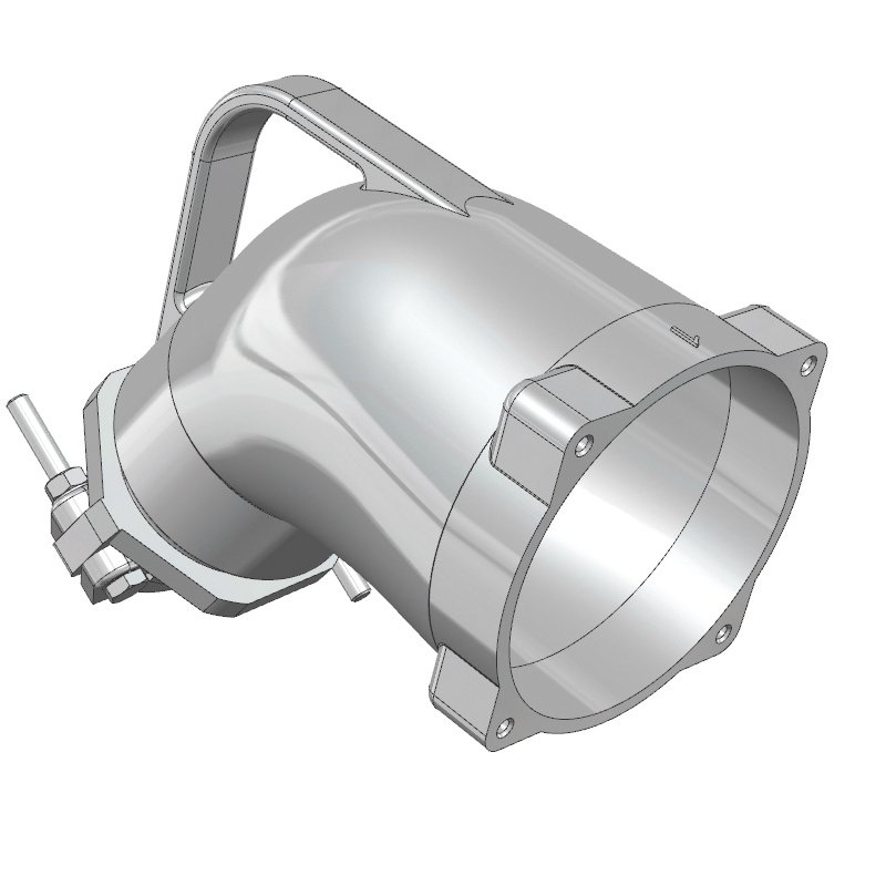 [Imagem do produto ALÇA ANGULAR ALUMÍNIO IP66 899.SD2GMA SCAME]