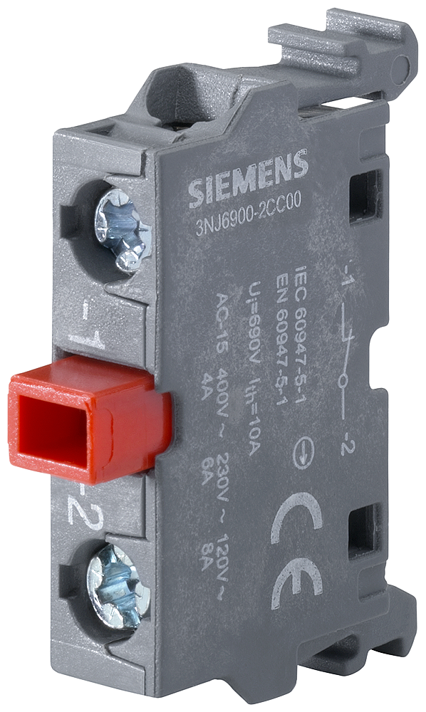 ACESSÓRIOS PARA SECCIONADOR DE CORTE EM CARGA COM FUSÍVEIS EM LINHA ENCAIXÁVEL IS 3NJ69002CC00 SIEMENS