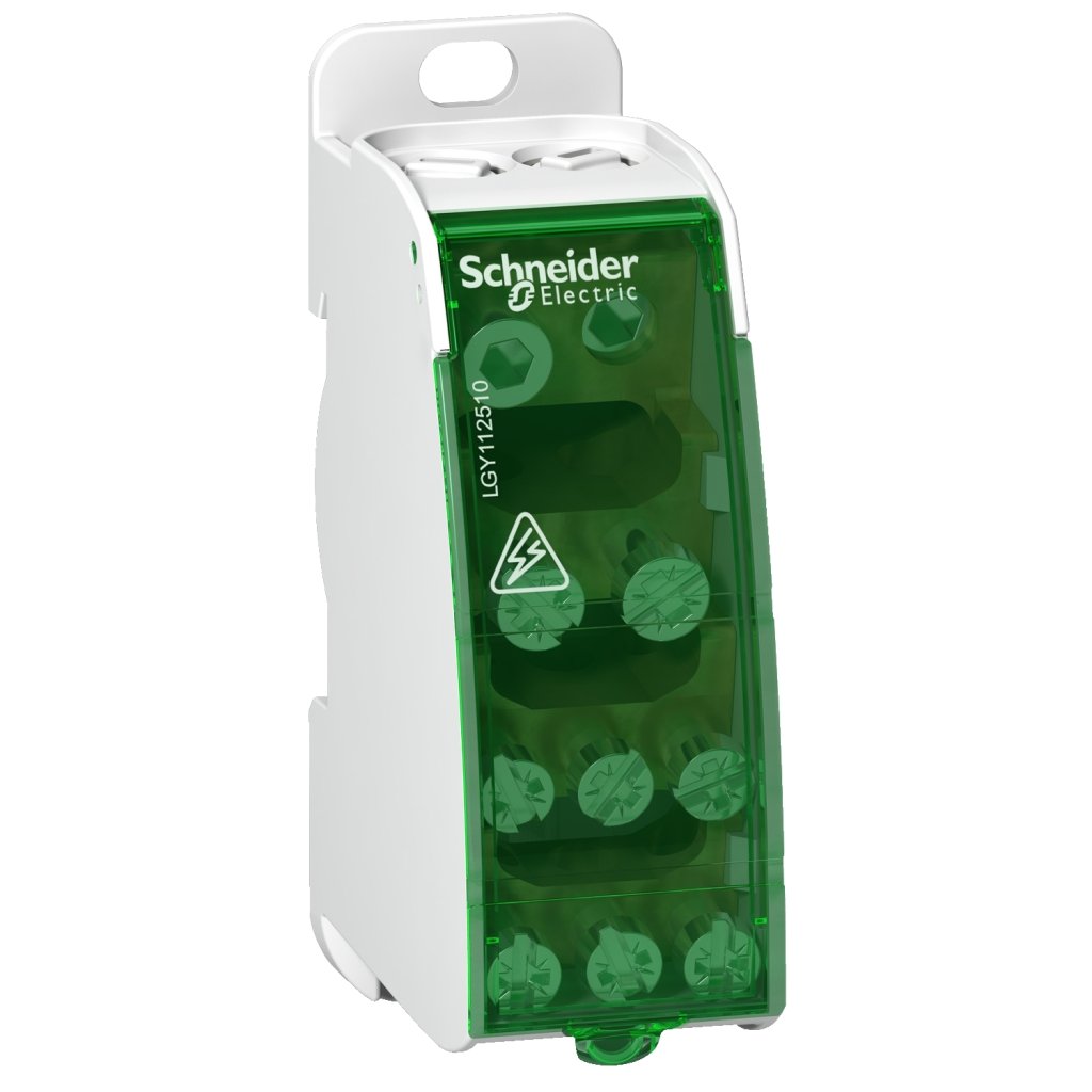 [Imagem do produto DISTRIBUIDOR LINERGY MONOPOLAR 125A 10 TERMINAIS LGY112510 SCHNEIDER]