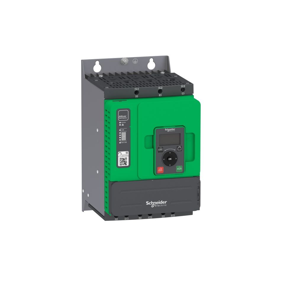 [Imagem SOFT STARTER TRIFÁSICO 7,5/22KW 32A 208/690V 50/60HZ ATS480 ATS480D32Y SCHNEIDER]