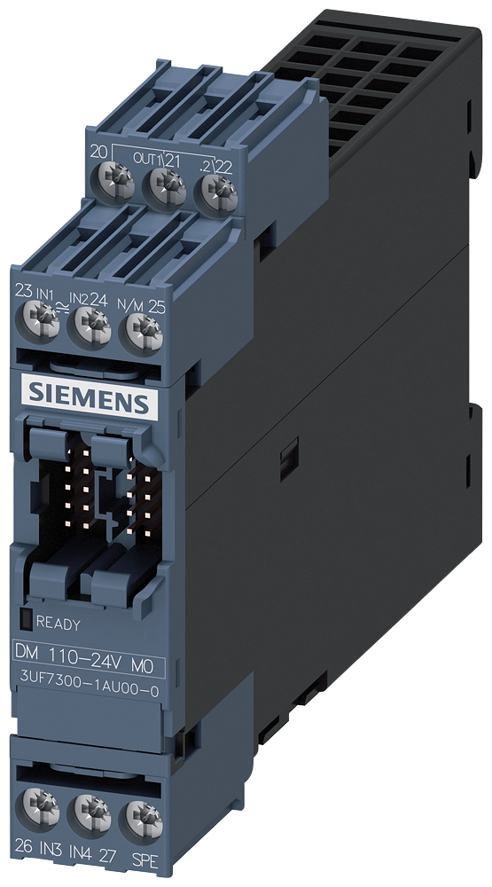 MÓDULO DIGITAL 4 ENTRADAS E 2 SAÍDAS DE RELÉ T. DE ENTRADA CA/CC110-240V 3UF73001AU000AX0 SIEMENS