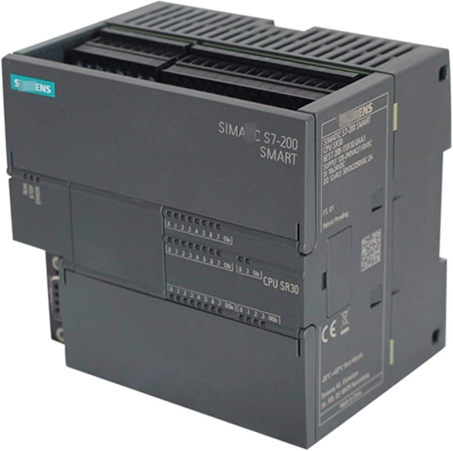 [Imagem CPU SR30 SIMATIC S7-200 SMART AC/DC/RELE I/O EMBARCADAS 18DI 24VDC 6ES72881SR300AA1 SIEMENS]