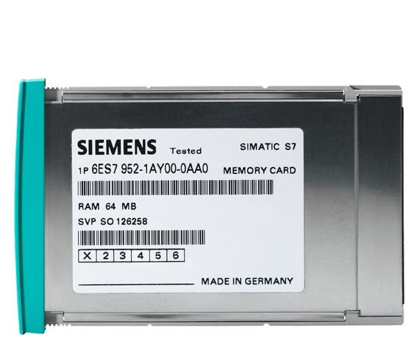 [Imagem CARTÃO DE MEMÓRIA PARA S7-400 DESIGN LONGO 5V FLASH EPROM 4 MBYTES SIMATIC S7 6ES79521KM000AA0 SIEMENS]