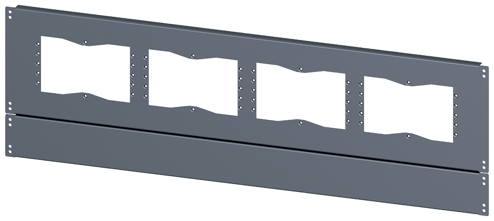BASE COM CORTES PARA FLANGES IPXX P: 500 MM L: 1200 MM 8MF10252UB520 SIEMENS