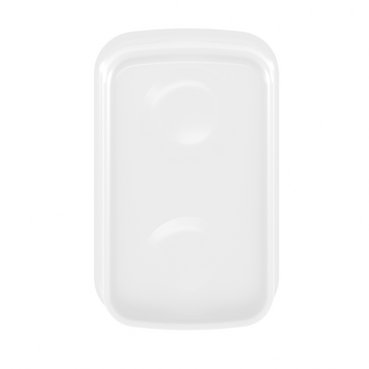 [Imagem REVESTIMENTO DE SILICONE PARA BOTÃO DE DUPLO COMANDO Ø22MM TRANSPARENTE ZBA708 SCHNEIDER]