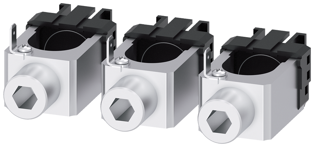 TERMINAL PARA CONDUTOR DE SEÇÃO CIRCULAR TC1.4 6 AWG - 350 KCMIL CU 3 PEÇAS 3VA92330JK12 SIEMENS