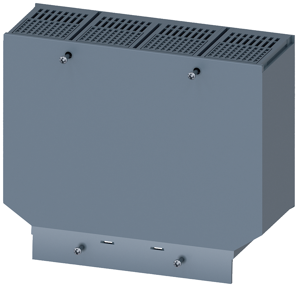 [Imagem TAMPA DE TERMINAL ALARGADA DE 4 POLOS 1 PEÇA ACESSÓRIOS PARA: 3VM12 3VM92110WG40 SIEMENS]