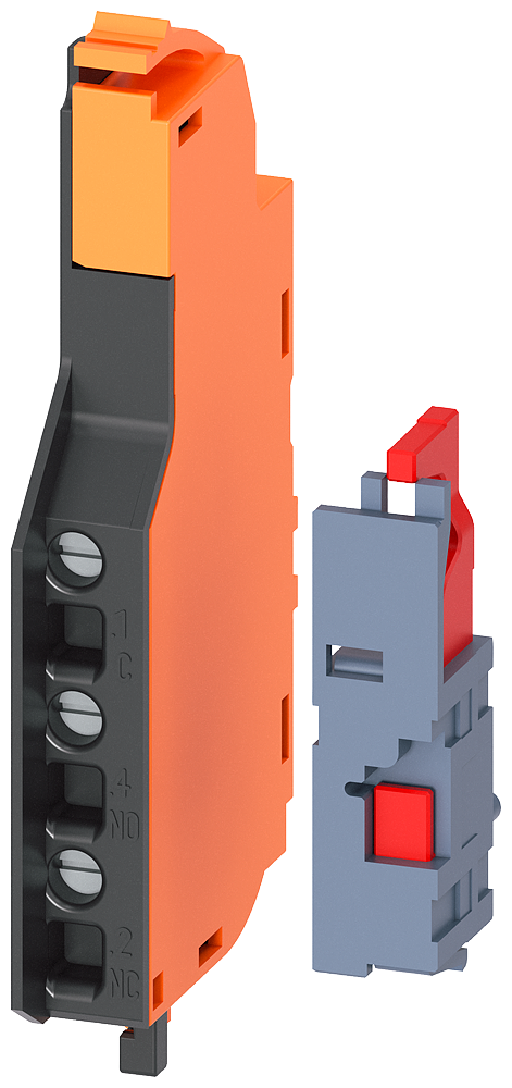 [Imagem CONTATO DE SINALIZAÇÃO DE CURTO-CIRCUITO CONTATOS INVERSORES TIPO HQ (7MM) AC 3VA99880AB34 SIEMENS]