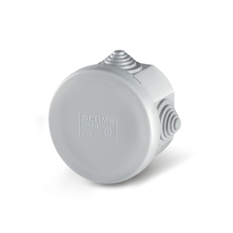 [Imagem CAIXA DE DERIVAÇÃO  D.65 W/PAS.IP55 680.001 SCAME]