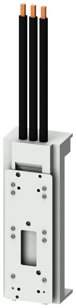 ADAPTADOR DE TRILHOS COLETORES 60 MM SYS UL 508 SISTEMA DE BARRAMENTOS 60 MM 8US12114TR00 SIEMENS