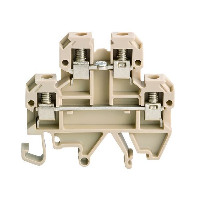 [Imagem do produto TAMPA CONECTOR PASSAGEM DK4QEN BEGE C0590060100 WEIDMULLER]