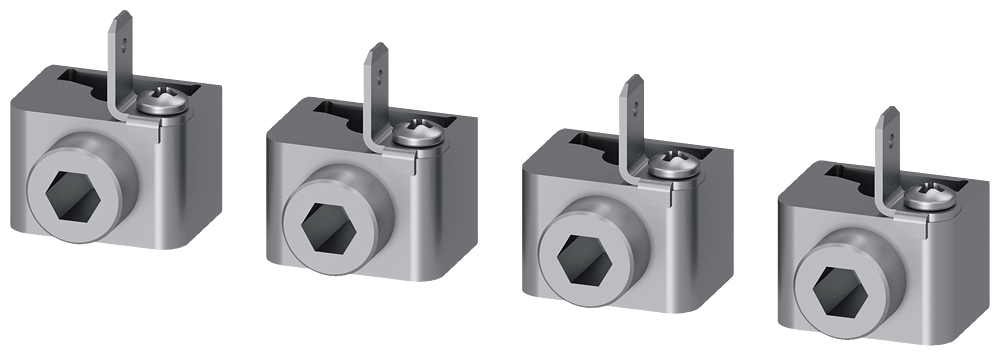 BORNE DE CONEXÃO PARA CONDUTOR CIRCULAR TA1.0 1,5…10 MM² COM TOMADA DE TENSÃO 3VM91140JG10 SIEMENS