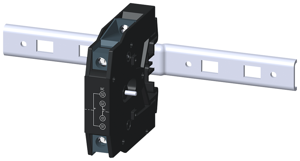 [Imagem KIT DE INTERTRAVAMENTO ELETROMECÂNICO PARA CONTATOR  3MT7 70/95A 3MT79001XE03 SIEMENS]