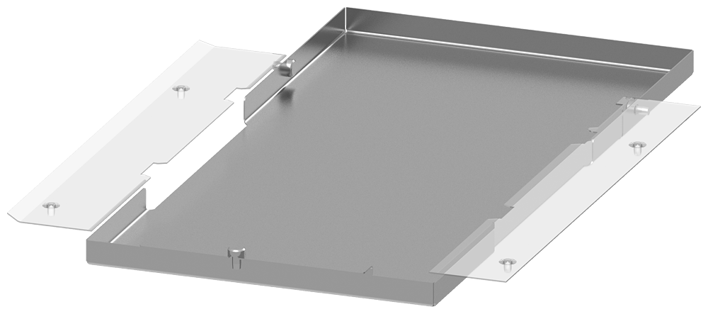 CHAPA DE FUNDO BP EMBAIXO IP20 L: 350MM P: 600MM 8PQ23006BA25 SIEMENS