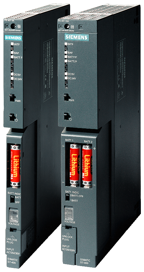 [Imagem S7-400: FONTE PS 405, 20A 6ES74050RA020AA0 SIEMENS]